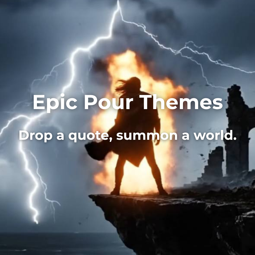 Epic Pour Themes